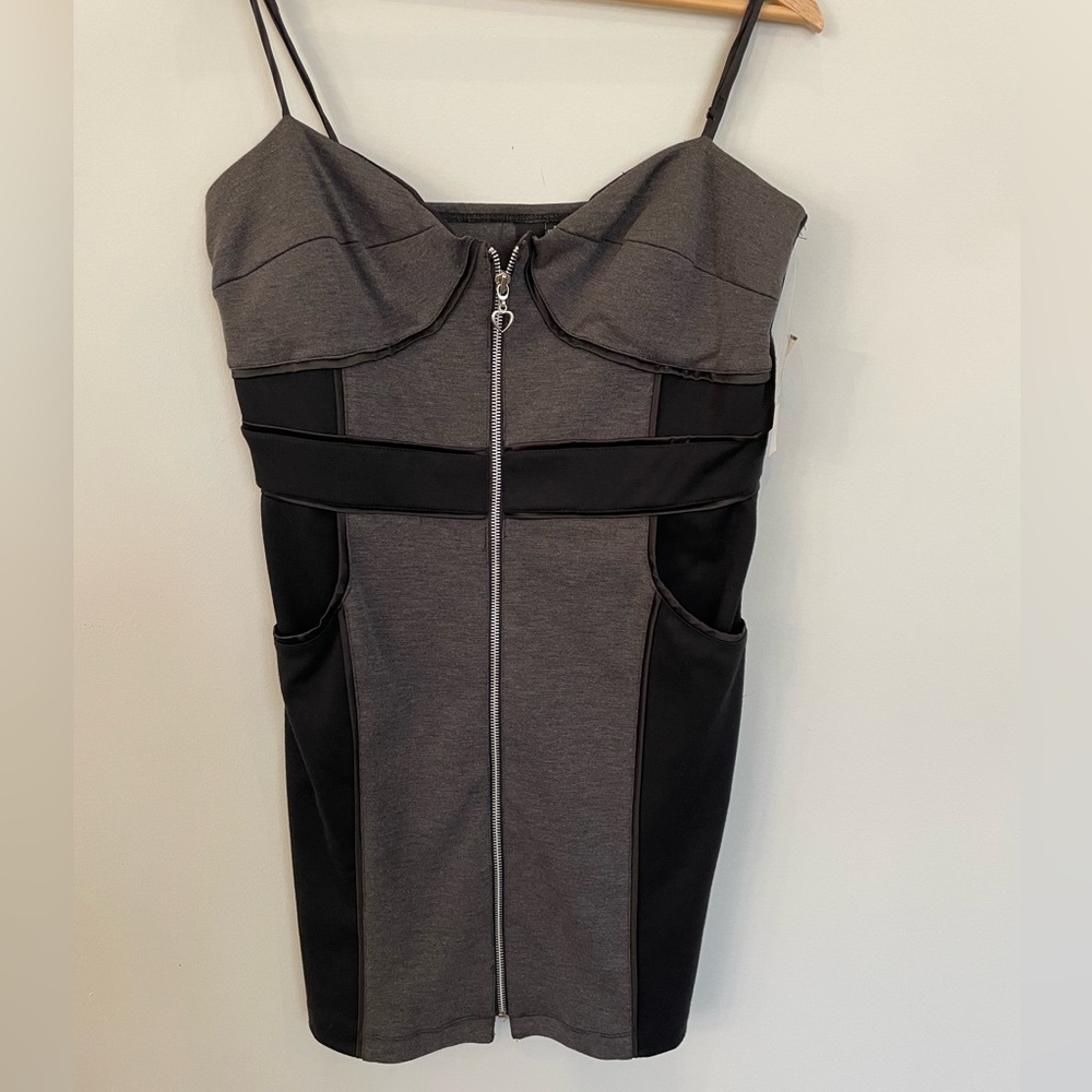 Love Tease Cocktail Dress Women’s Size 11 Heart Shaped Zipper Pull NWT